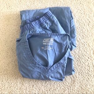 Light blue / seal blue scrubs by Cherokee